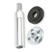 1Set Angle Grinder Extension Connecting Rod Link 80mm M10 Thread Shaft Polisher