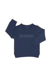[Bonds] Bonds Kids Tech Sweats Pullover in Almost Midnight Size: 3, Cotton 3 Almost Midnight