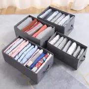 Foldable Clothes Storage Box Wardrobe Drawer Dividers Multi-compartment Clothing