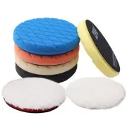 Buffing Polishing Pads 7Pcs 7"180mm Waffle Foam Buffing Pads Polishing Pads W...