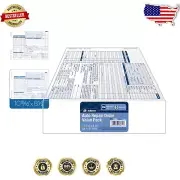 Comprehensive Auto Service Order Forms - 250 Carbonless 8.5 x 11.44 Inch Packs