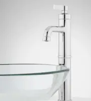 New Polished Nickel Greyfield Single Handle Lavatory Faucet by Mirabelle