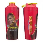 G Fuel Cyberpunk 2077 Phantom Liberty Naranjita Collector's Box Metal Shaker Cup