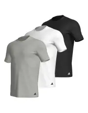 [Adidas] Active Core Cotton Crew Neck T-shirt 3 Pack in Multi