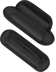 2Pcs Shoulder Strap Pad Universal Shoulder Relief Pad Black Decompression Air Cushions for Laptop Bag, Guitar, Safety Belt, Camera, Tactical Bag Strap