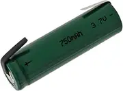 Electric Shaver 3.7v 750mAh Lithium-ion Battery. Compatible for Philip HQ9070、HQ9080、HQ9090、HQ9100、HQ9100XL、HQ9140、HQ9160、HQ9160XL