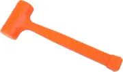 3 Lbs Dead Blow Mallet Hammer Full Neon Body Mallet Hammer Soft Face