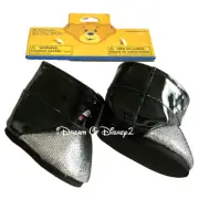 Build-A-Bear BLACK PATENT CONFETTI, SILVER GLITTER BOOTS Honey Girls Teddy Shoes