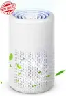H13 HEPA Air Purifier Quiet Portable Air Cleaner for Bedroom Pets Smoke Odor