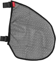 NUZAMAS Side Sling Cargo Net Side Sling Stroller Storage Accessory Adjustable Straps Black Universal Stroller Organizer Mesh Cargo Net for Stroller Storage