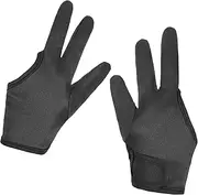 2 Pcs Heat Resistant Gloves for Hair Styling, Three-Finger Professional Curling Iron Barber Glove, Reusable Hair Dye Heat Protector Gloves, Proof Sublimation for Curling Wand Flat Iron Hot-Air Brush