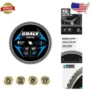 14” Professional Metal Cutting Circular Saw Blade - Thin Kerf, Laser-Cut Design
