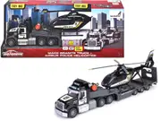 Majorette Mack Truck + Police Helicopter L/S 35cm
