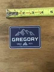 Gregory Purple Logo Sticker/Decal Outdoor Hike Backpacking Hiking Approx 3.5”