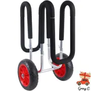 SUP Rack Surf Board Rack for Boats Paddle Board Rack Kayak Display Rack & Wheels