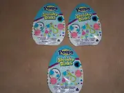 NEW, SET OF 3 PEEPS SHRINKY DINKS CLIP-ONS, EASTER