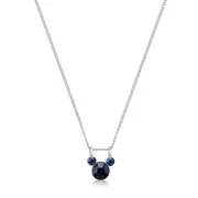 Couture Kingdom Disney Mickey Mouse Birthstone SS 40+7cm Necklace December