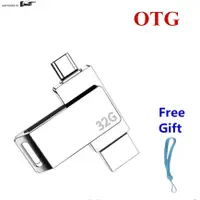 在飛比找蝦皮購物優惠-2 In 1 OTG 32GB USB 2.0 Micro 