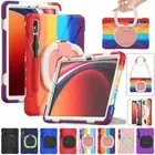 Rotating Shockproof Carry Tablet Case For Samsung Galaxy Tab S9 Ultra S9 Plus S8
