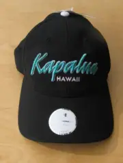 NEW NAVY BLUE WOMENS UNDER ARMOUR HAT CAP KAPALUA GOLF COURSE HAWAII LOGO LADY