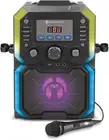 SINGING MACHINE BLUETOOTH KARAOKE MACHINE (SML271BK) w/ Lights