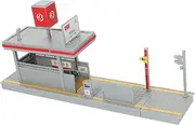 DIY Subway Platform Model Realistic Simulation Accessory for Creative Play for Indoor Outdoor Scene Easy Assembly