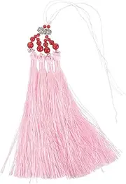 [SUPVOX] Tai Chi Spike Tassel for Tree Decor Martial Arts DIY Tassel DIY Craft Tassel Tassel Pendant Tassel for Crafts Chinese Tassel Polyester Red