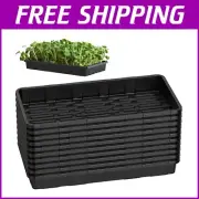 Gardening Made Easy: 10 Pack of 1020 Reusable Seed Starting Trays - No Leakage