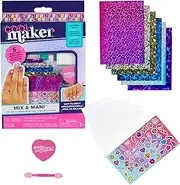 Cool Maker, GO Glam Foil Nails Kit with 6 Sheets of Shimmer Foil & Nail Stickers for 5 DIY Manicures, Arts and Crafts Kids’ Toys for Girls Aged 7+