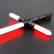 Kylo Ren Lightsaber Star Wars METAL Combat Dueling Light saber Cross Durable RED