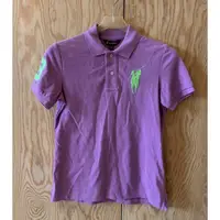 在飛比找蝦皮購物優惠-POLO SPORT 經典女版 粉紫色綠刺繡polo衫
