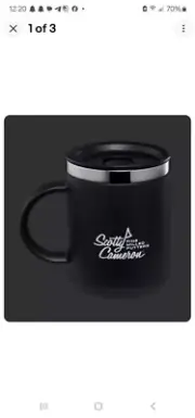 NEW! Hydro Flask Scotty Cameron Putters PinFlag 12oz Coffee Mug Tumbler Black