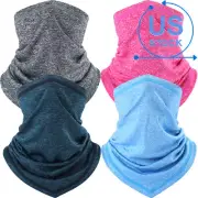 Summer Thin Scarf Bandana Half Face Mask Neck Gaiter Motorcycle Cycling Riding