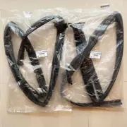 for Nissan Navara Pathfinder D21 Rear door window glass run channel rubber felt (for: Nissan)