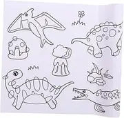 GLSTOY Educational Kids Drawing Set 300x30cm Graffiti Paper Kids Paint Arts and Crafts for Toddlers