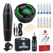 Professional Tattoo Rotary Pen Set Permanent Makeup Cartridge Needle Tattoo Body
