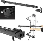 ZSHJGJR Archery Rapid Bow Shooter Steel Ball Track Launcher Bow Shooting Assistant Dual-Use Bow Retrofit Tool Compound Recurve Bow Launching Orbital Steel Ball Switching Mount