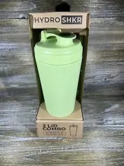 HYDRO SHKR 2-Lid Combo Shaker & Tumbler Light Green NEW