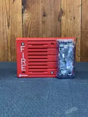 Simplex Red Fire Alarm Light and Sound