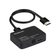 Simplecom Audio Extractor 4K HDMI to HDMI and Optical SPDIF 3.5mm RCA
