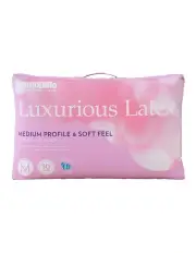 [Dunlopillo] Luxurious Latex Medium Profile & Soft Feel in White