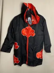 Anime Akatsuki Cosplay Costumes Headband Cloak Robe & Necklace - 0324
