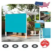 Elegant Sun Shade Screen 19x21 FT - Durable HDPE Tarp for Backyard and Garden