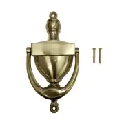 Door Knocker Adoored Brass easy installation hardware and instructions included