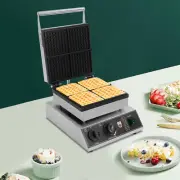 Commercial Electric Waffle Maker Nonstick Belgian Waffle Baker Baking Machine