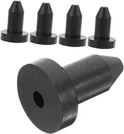 Abaodam 5PCS Rubber Boat Drain Hole Stoppers Scupper Plugs for Kayaks Fishing Boats Easy Installation Drain Plug Accessory for Water Sports Equipment