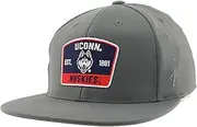 ZHATS Standard NCAA Officially Licensed Fitted Hat M15Z Switchback Gray, Grey, Medium