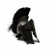 Medieval 300 Spartan Helmet King Leonidas Movie Replica Black Antique War Helmet