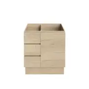 Forme Mont Albert 750 Freestanding Light Ash Vanity - Left Hand Drawers