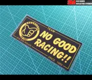 NO GOOD RACING!! LOOP FAMILY BYE BYE POLICE Car decal Reflective Sticker #27 BL